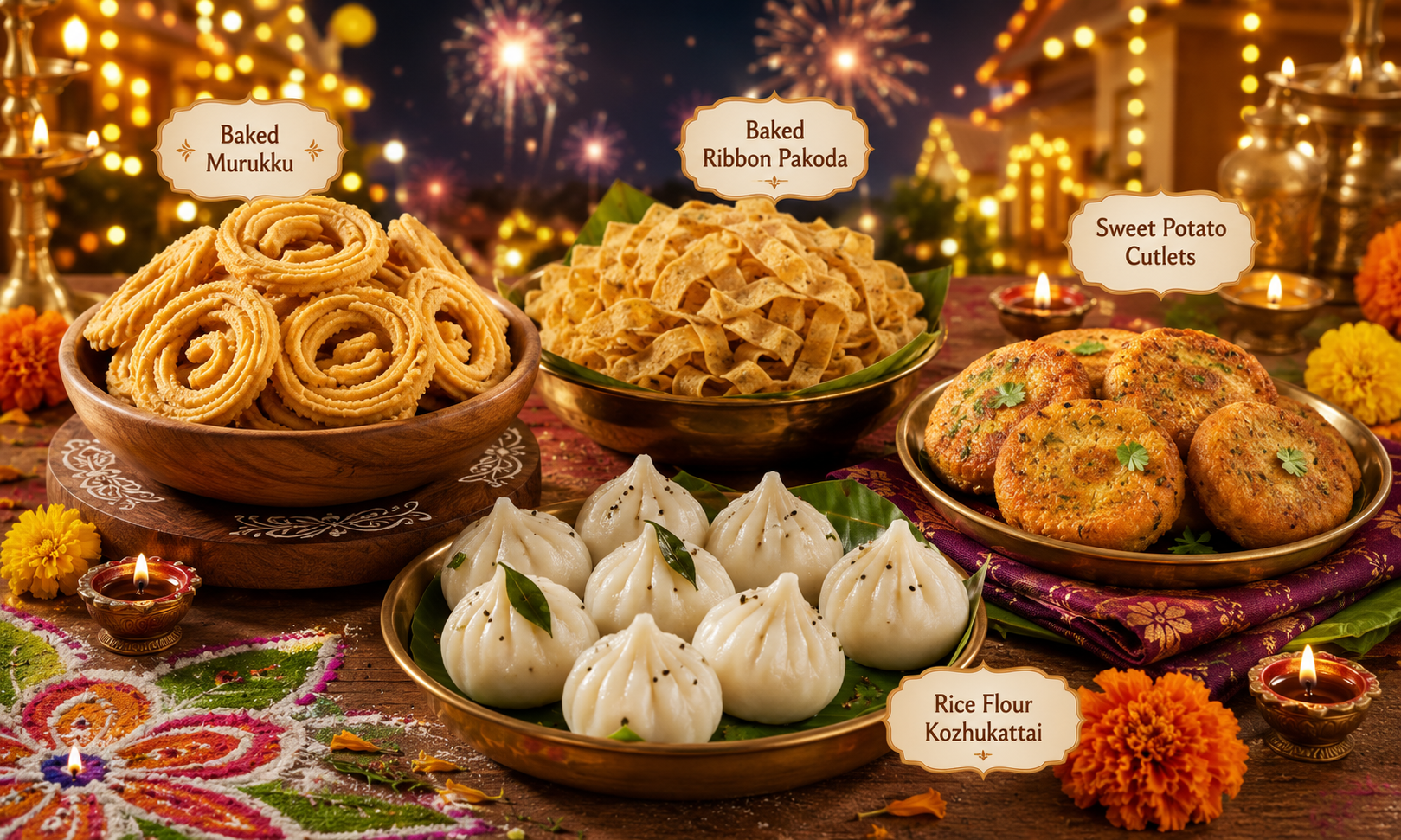 10 Healthy Diwali Snacks Recipes
