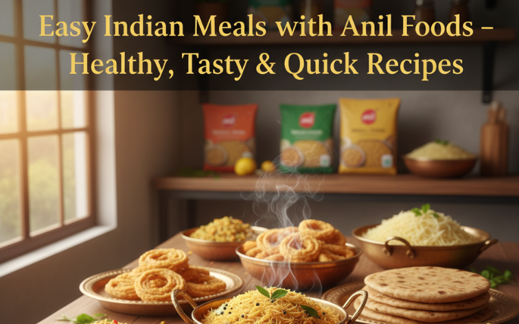 Easy Indian Meals with Anil Foods | Anil Foods