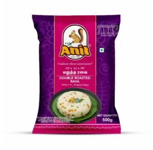 Anil double roasted rava _500g_ front
