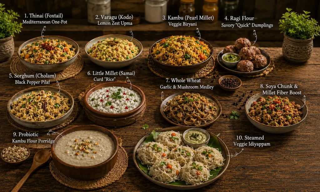 Fiber Rich Indian Recipes with Anil Foods | Healthy Millet-Based High Fiber Meals