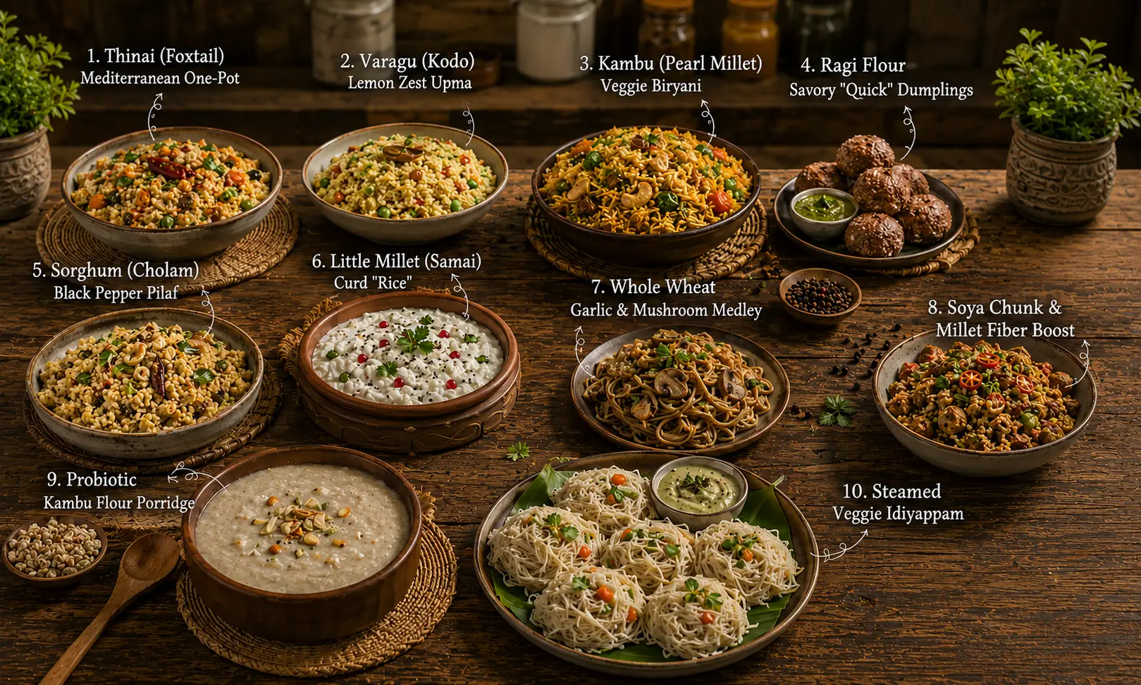 Fiber Rich Indian Recipes with Anil Foods | Healthy Millet-Based High Fiber Meals