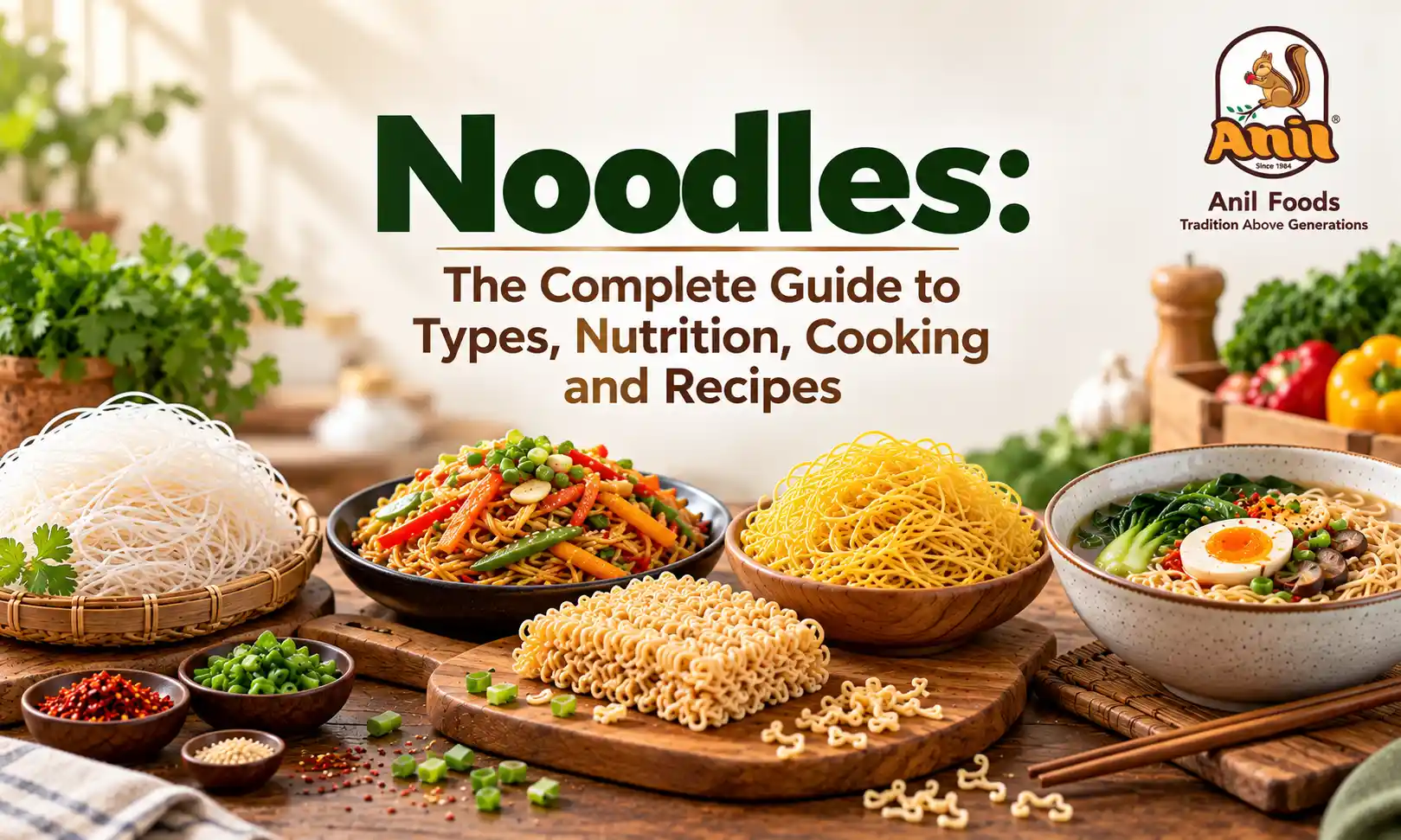 Noodles - Types and Nutrition