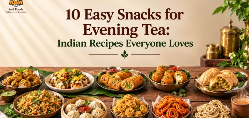 10 Easy Snacks for Evening Tea_ Indian Recipes Everyone Loves