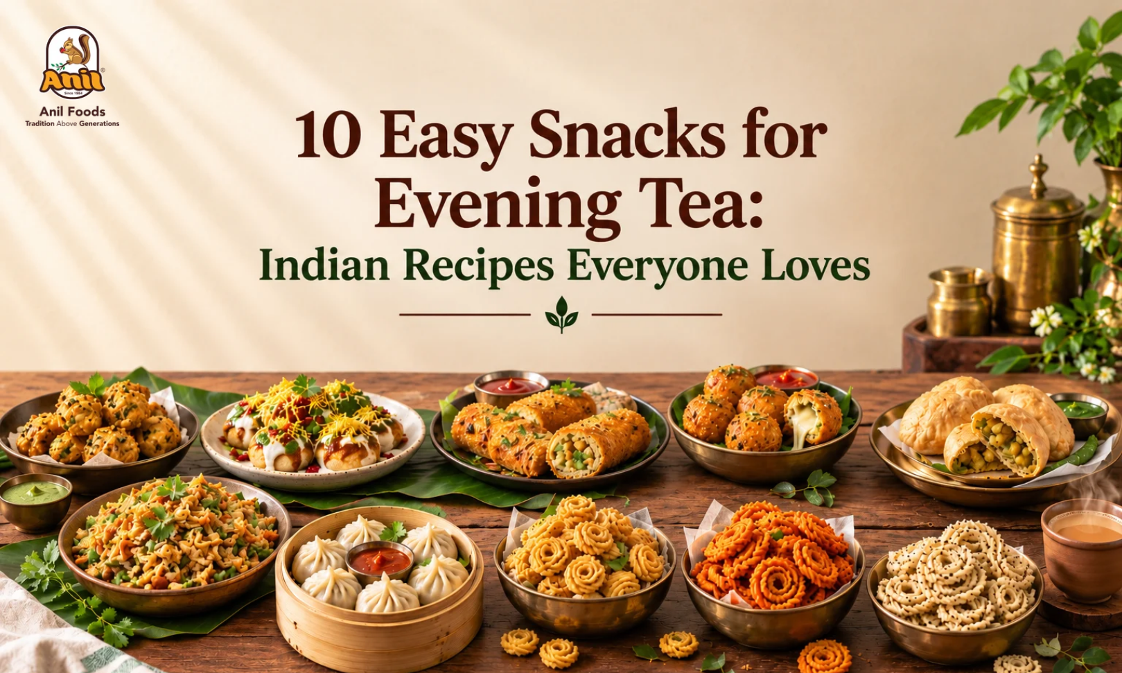 10 Easy Snacks for Evening Tea_ Indian Recipes Everyone Loves