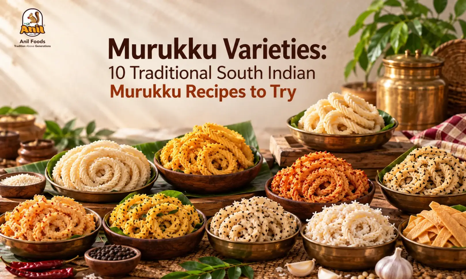 10 Traditional South Indian Murukku Recipes to Try