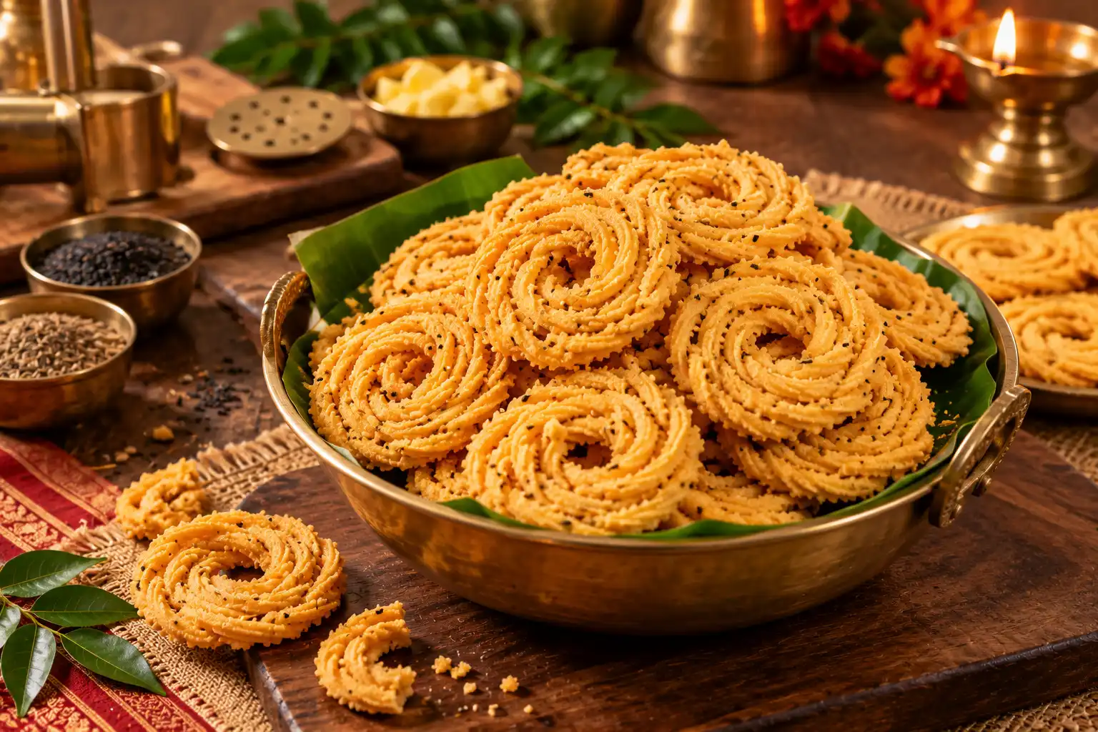 Crispy Murukku Recipe