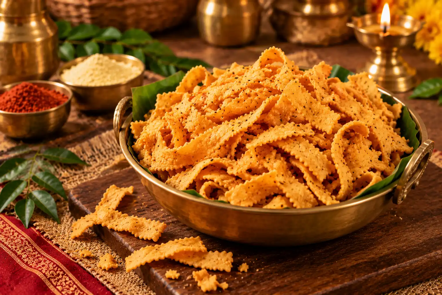 Crispy Ribbon Pakoda