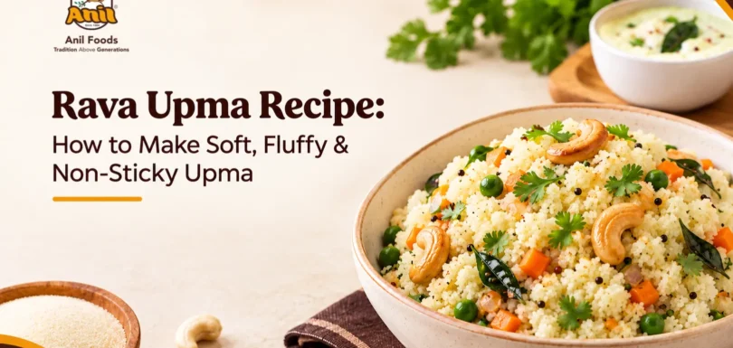 How to make Rava Upma Recipe