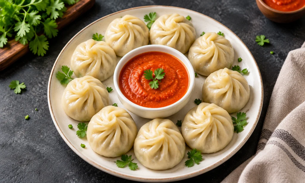 Maida Veg Momos