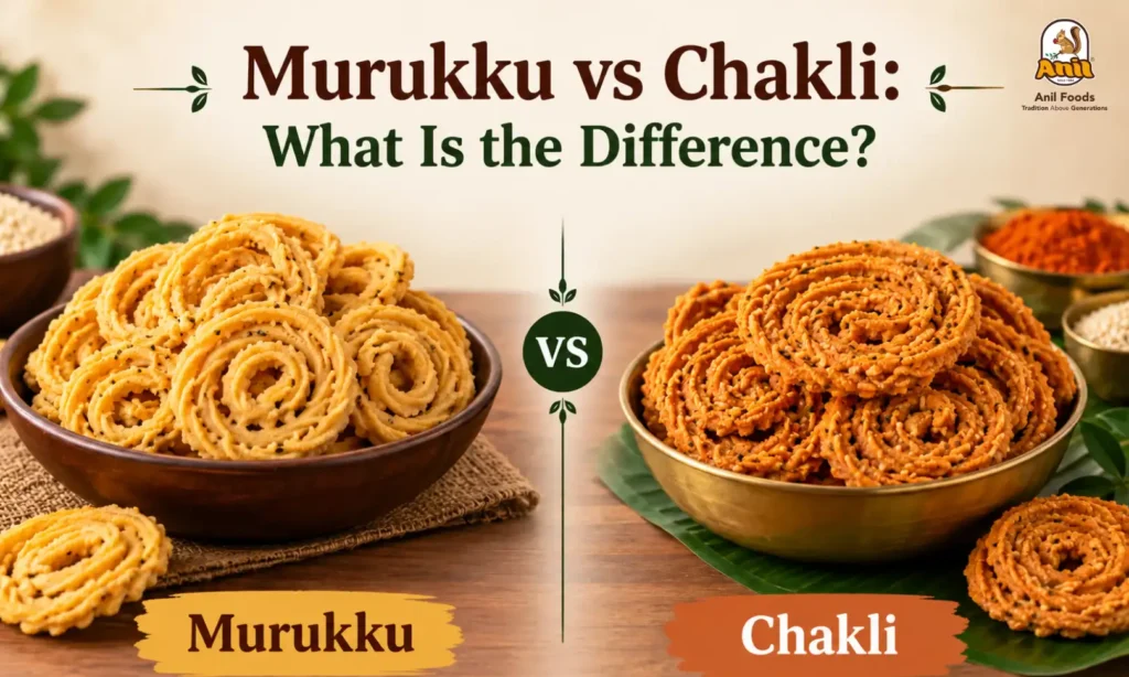 Murukku Vs Chakli What is the Difference