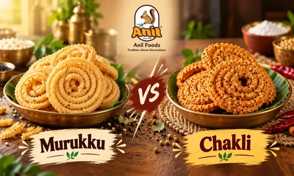Murukku vs Chakli