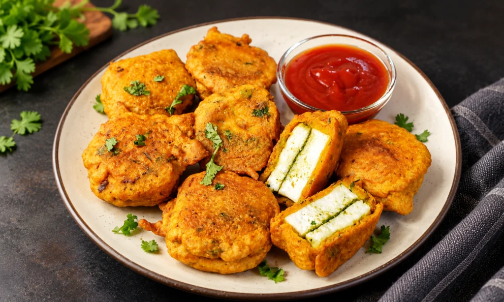 Paneer Rava pakoda