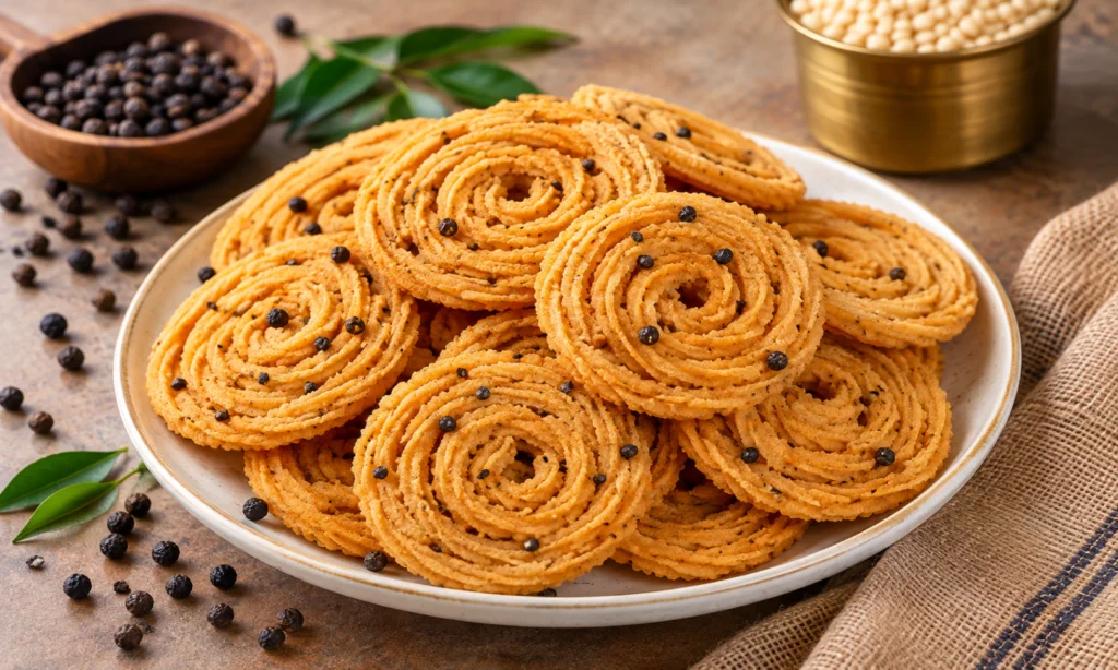 Pepper Murukku