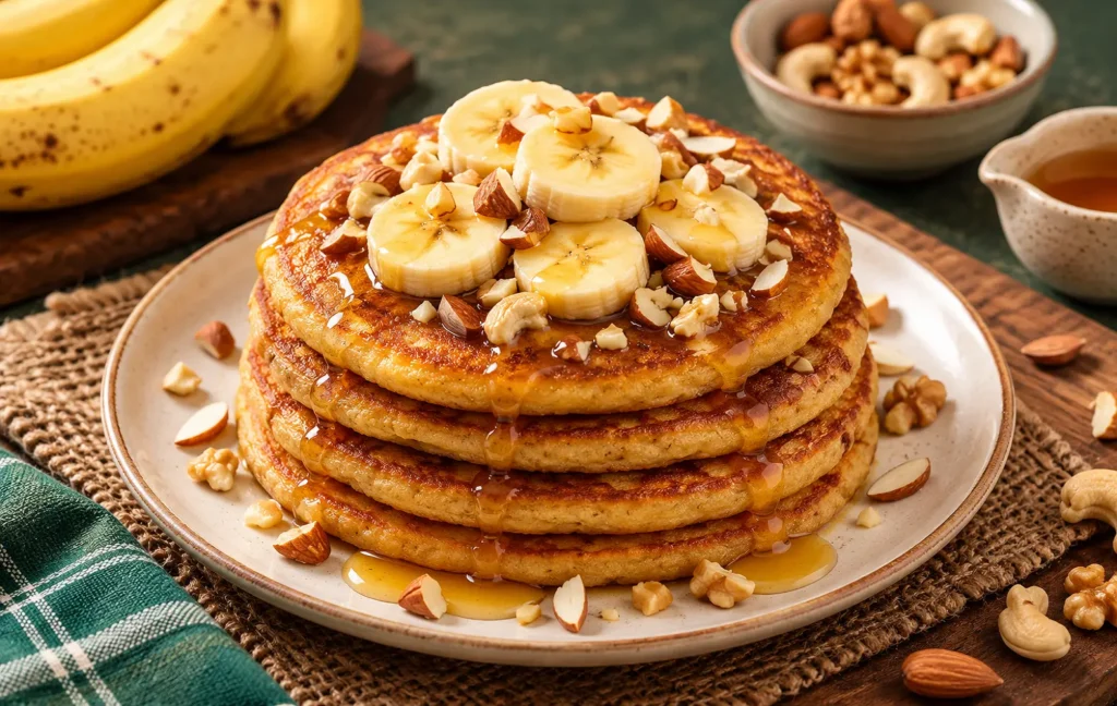 Rava Banana Pancake Recipe