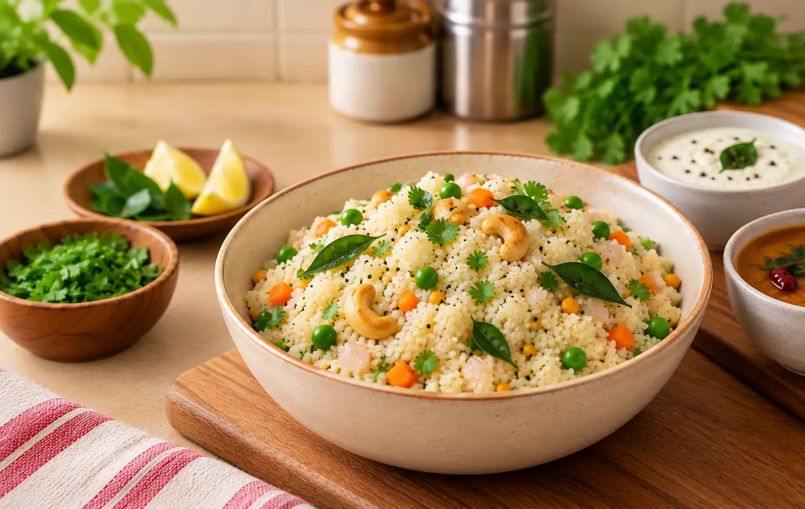 Soft, Fluffy & Non-Sticky Rava Upma