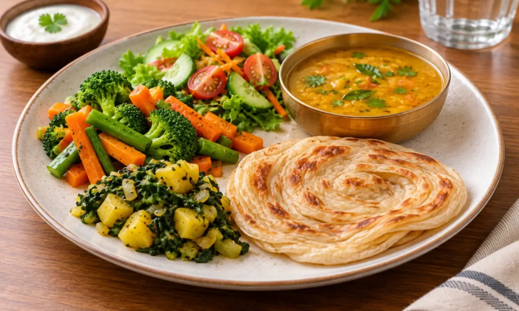 Wholesome Indian Thali Feast